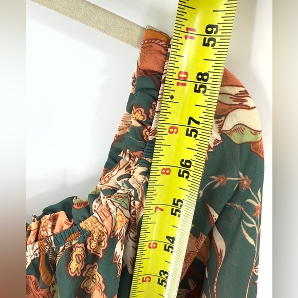 Baltic Born Lizzie Maxi Dress Size Large Floral Boho Tiered Indie Romantic Fairy - Picture 10 of 11